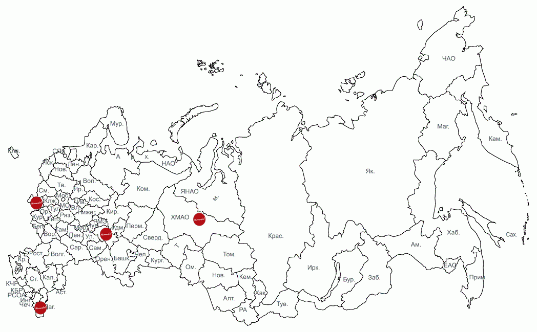Роскомнадзор оценил сотовой связи в Брянске, Махачкале, Нижнекамске и Нягани. 1