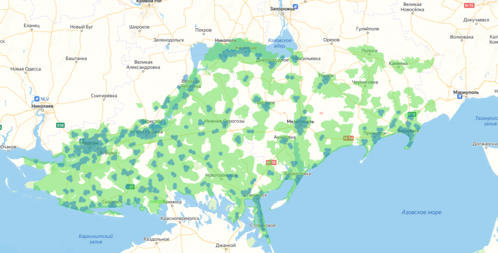 Плюс семь телеком. Херсонская и Запорожская область на карте. Карта покрытия интернет в Херсонской области. Карта покрытия мир Телеком Херсон. Херсон и Запорожье.