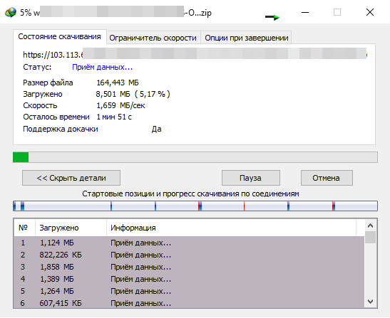 Skorost-1 Обзор UFO Hosting (Hi-CPU)